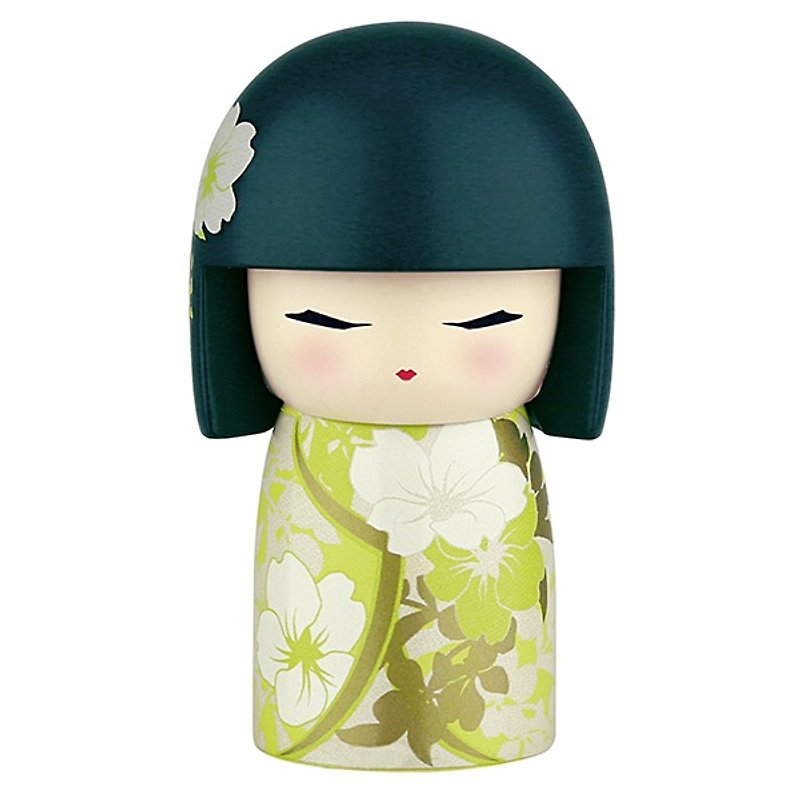Kimmidoll and blessing doll Natsumi / S - เซรามิก - ดินเผา สีเขียว