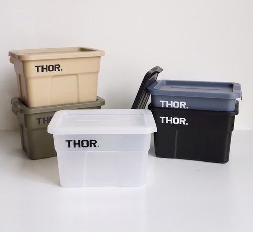 Detail Thor Large Totes With Lid Storage Box (Black/75L) - Shop goodforit  Storage - Pinkoi