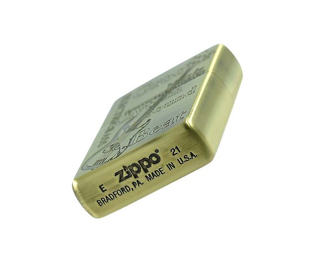ZIPPO Official Flagship Store] Play Music - Bass (hair Gold