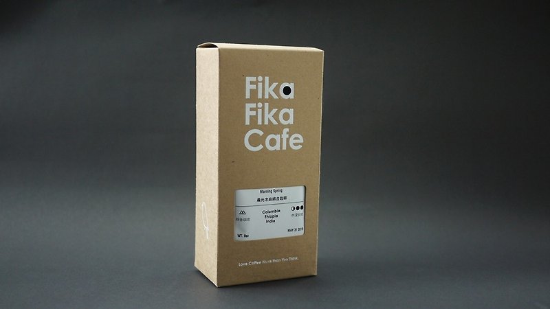 FikaFikaCafe 200g Morning Light Overture - Medium Deep Baking - Coffee - Fresh Ingredients Brown