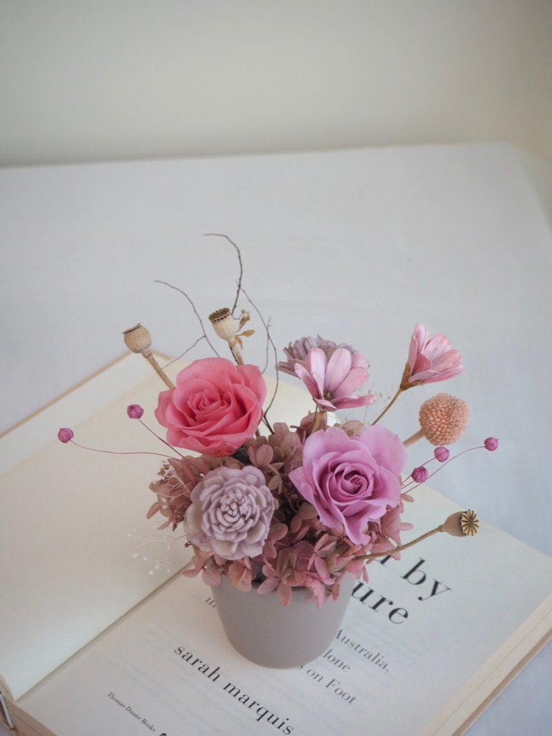 【GFD】Warm Mommy-lasting flowers/flower gifts/Mother’s Day flower gifts - Dried Flowers & Bouquets - Plants & Flowers 