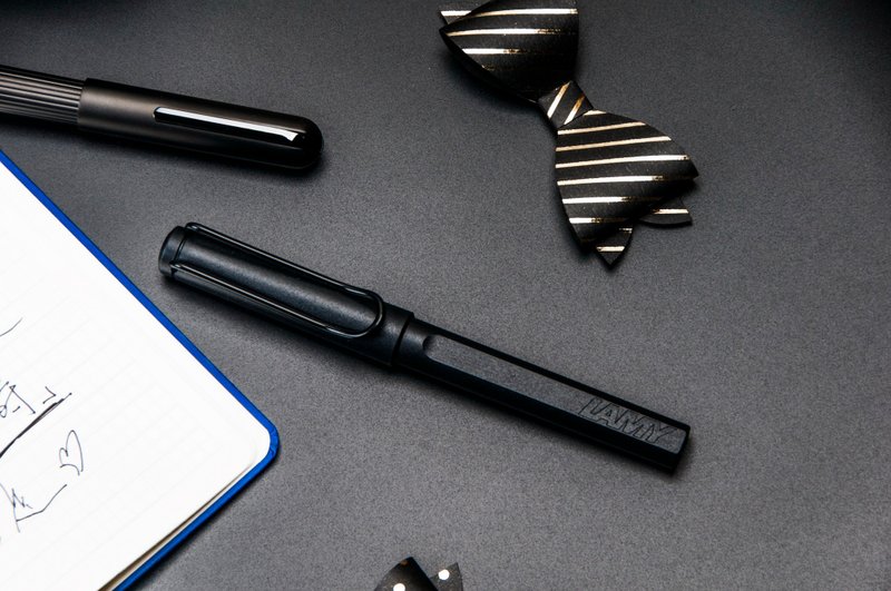 LAMY ballpoint pen/safari hunter series-extreme black/limited edition - Rollerball Pens - Plastic Black