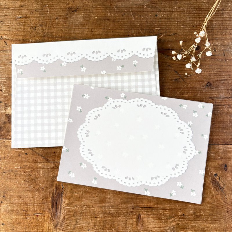 ナチュラルミニレターセット - 信封/信紙 - 紙 