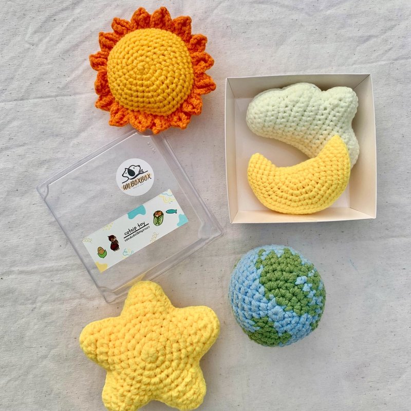 Handmade knitting toy, Our Biome model - 貓/狗玩具 - 其他材質 