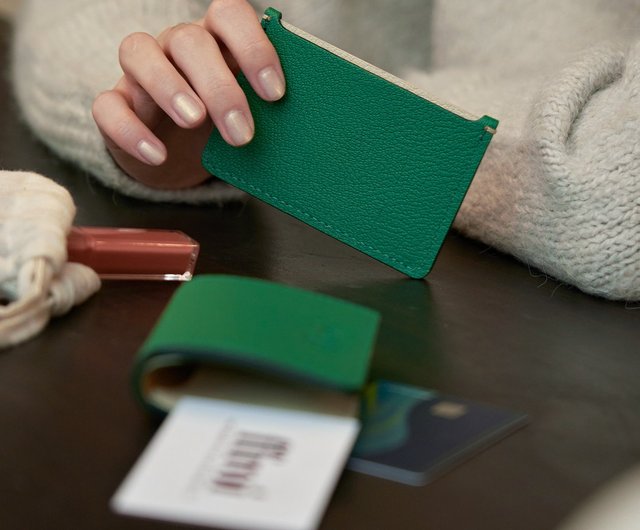 ilot folding wallet_green / card holder / 4 color - Shop