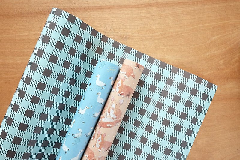Reusable Wrapping papers (Collection 7) : Set of 3 - Gift Wrapping & Boxes - Paper Transparent