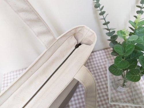 【最終値下げ】 READYMADE トートバッグ グレー キャンバス リアルスタイル REAL STYLE トートバッグ ループ付き うちわ対応