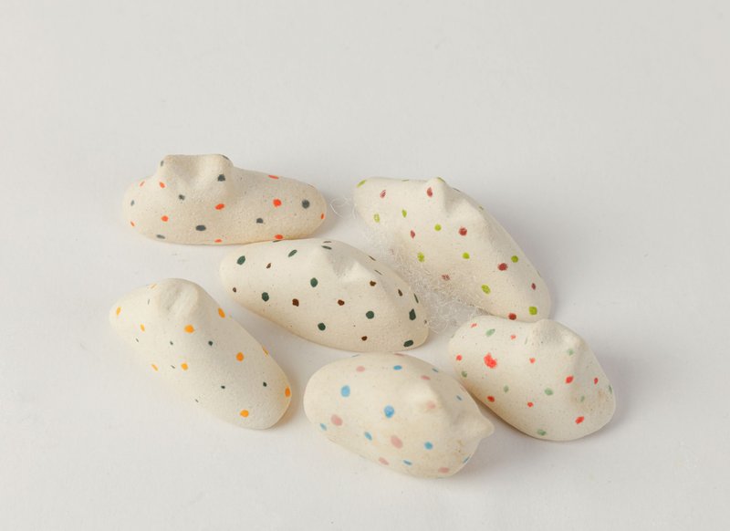 貓是液體系列—彩色水玉 - 擺飾/家飾品 - 陶 白色