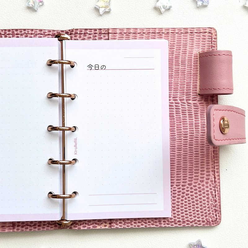 今日のリフィル (マイクロ5サイズ) - 筆記本/手帳 - 紙 多色