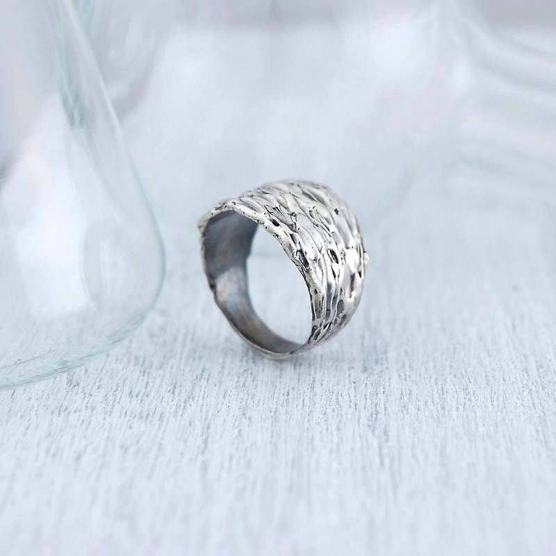 Mp (retro Silver Ring) - General Rings - Sterling Silver 