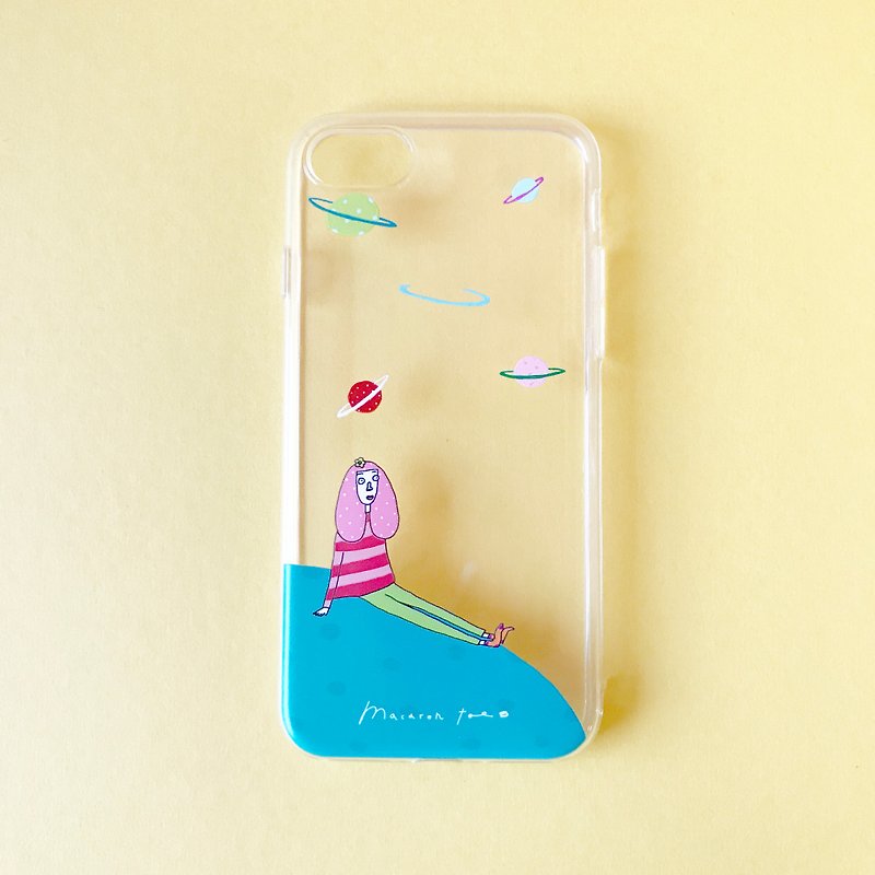Outer Space | phone case (soft) - Phone Cases - Plastic Blue
