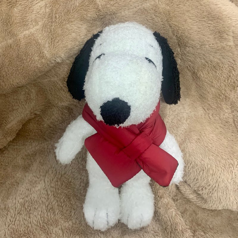 24cm-snoopy doll - ตุ๊กตา - เส้นใยสังเคราะห์ ขาว