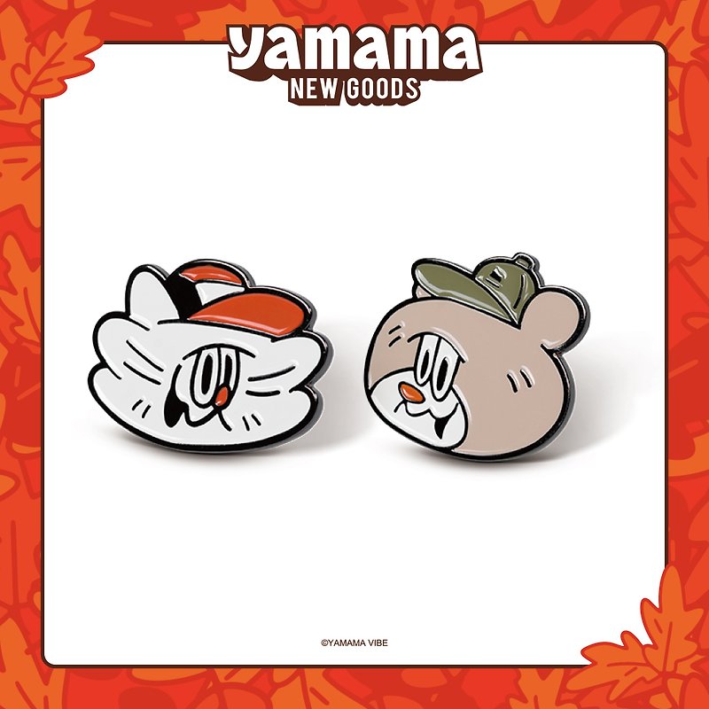 YAMAMA metal badge - Brooches - Other Metals 
