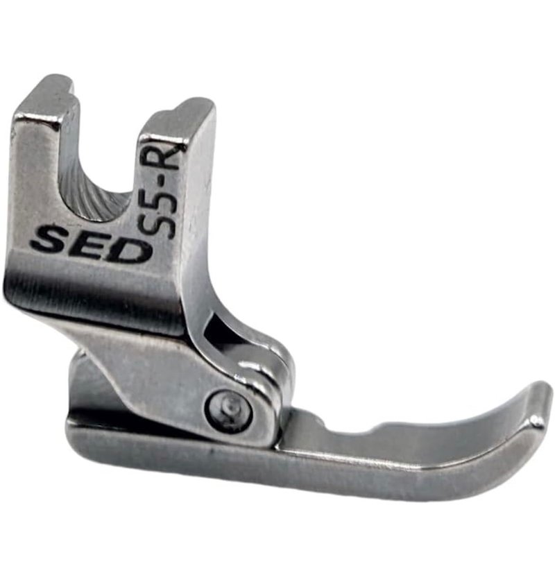 S5 single side zipper presser foot S5-R right hole - อื่นๆ - โลหะ สีเงิน