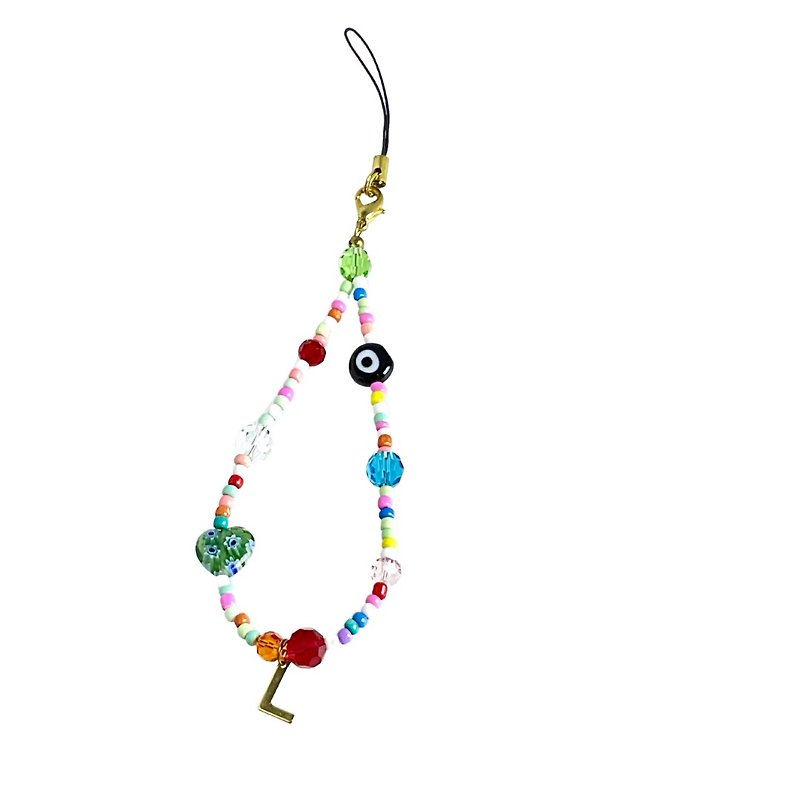 Personalize mobile charm - Lanyards & Straps - Glass Multicolor