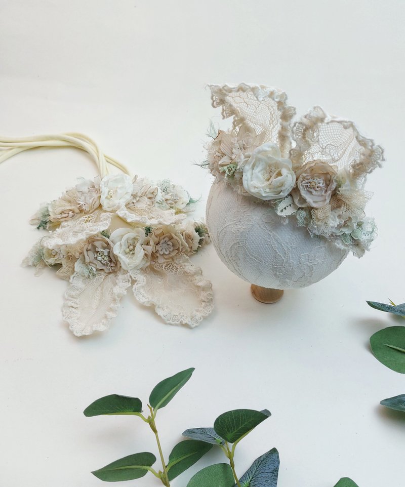 Easter headband,头带, bunny ears headband, newborn photography - 嬰兒帽子/髮帶 - 其他材質 多色