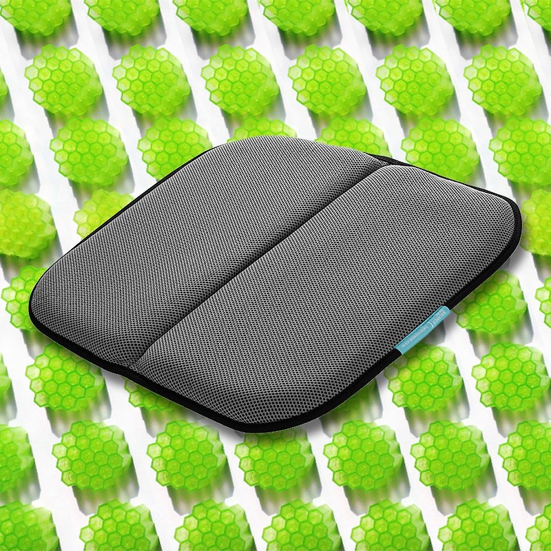 BalanceOn Portable Honeycomb Gel Health Cushion Gray - Pillows & Cushions - Other Materials Gray