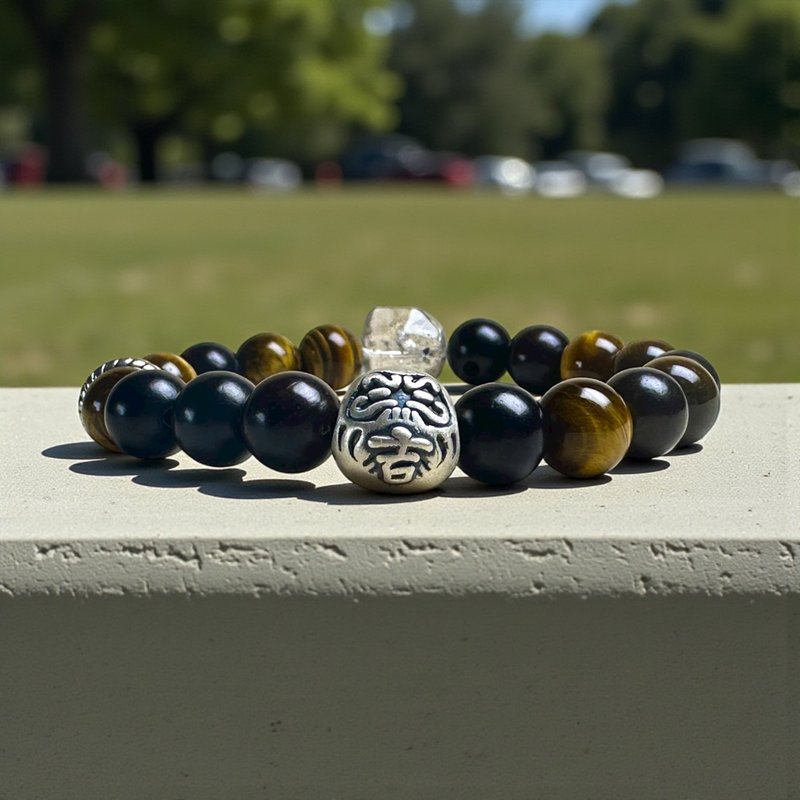 達摩心志手鍊系列  静心之吉 - 項鍊 - 水晶 黃色