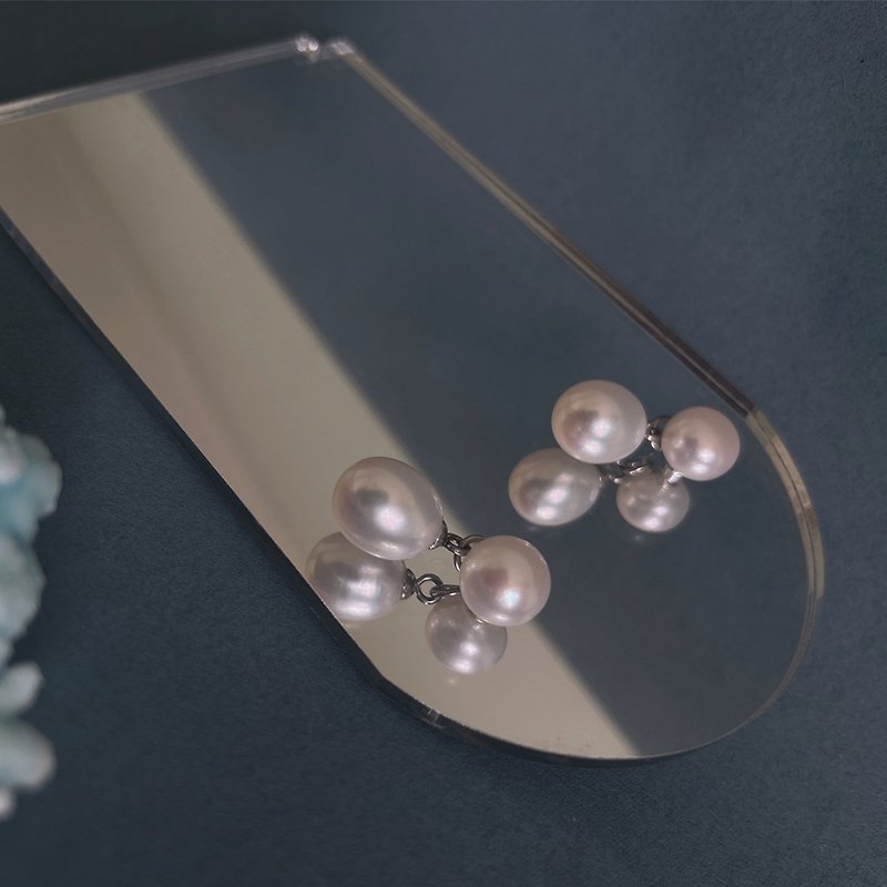 Waterdrop Pearl Earrings - Earrings & Clip-ons - Pearl 