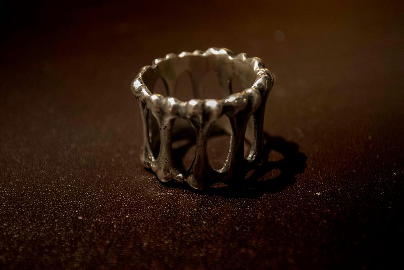 A copy/handmade silver/ring/bone ring - General Rings - Precious Metals 