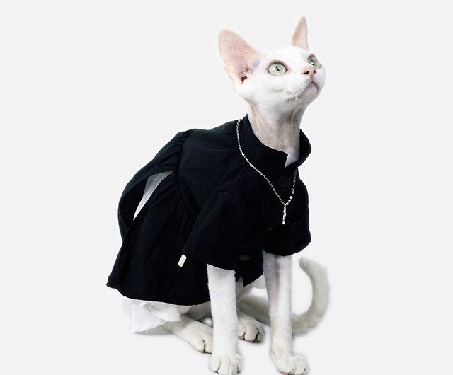 さて猫服黒かっこいい山本耀司風 ショップ Mgoi 洋服 帽子 Pinkoi