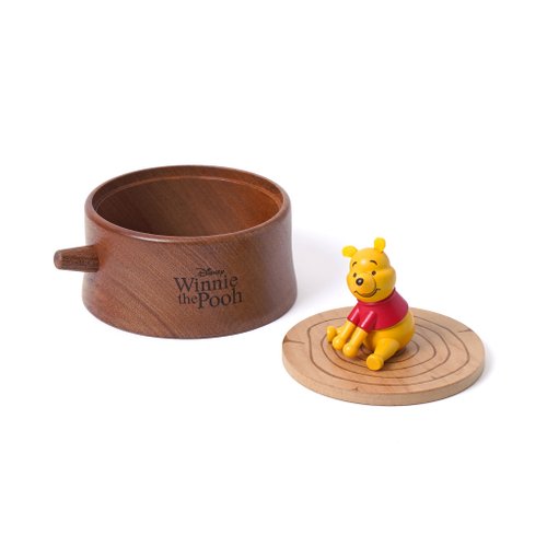 Wooderful life ディズニー 木製 フタ付き 小物入れ プーさん くまのプーさん】ディズニー 木製収納ボックス | Wooderful life