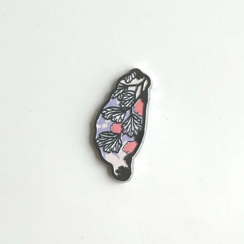 蕨景磁鐵 -鐵線蕨 | 磁鐵 冰箱貼 文具 辦公室 紀念品 臺灣 蕨類 - 磁鐵 - 其他金屬 粉紅色