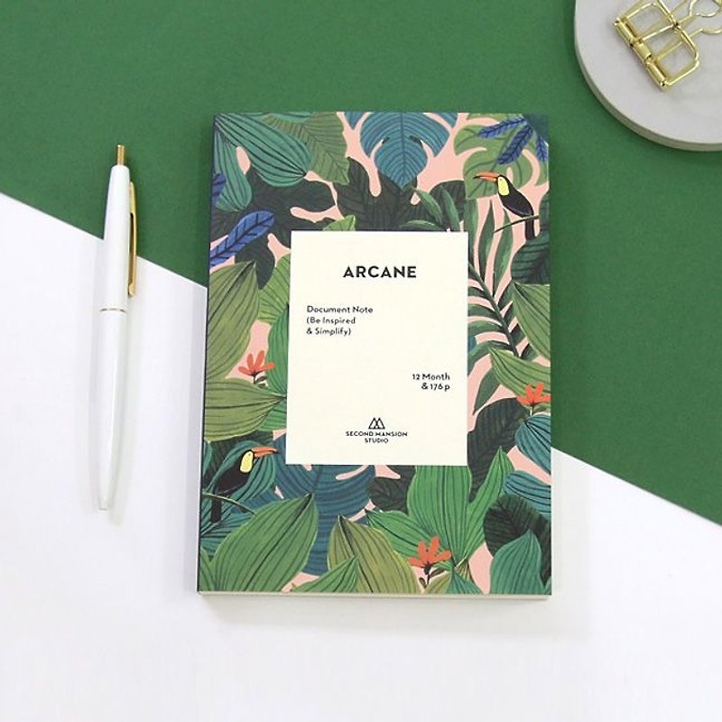 Knock - Korean Hand Calendar - Rainforest Zhou Zhi (Calendar) -01 Rainforest, PLD65003 - Notebooks & Journals - Paper Green