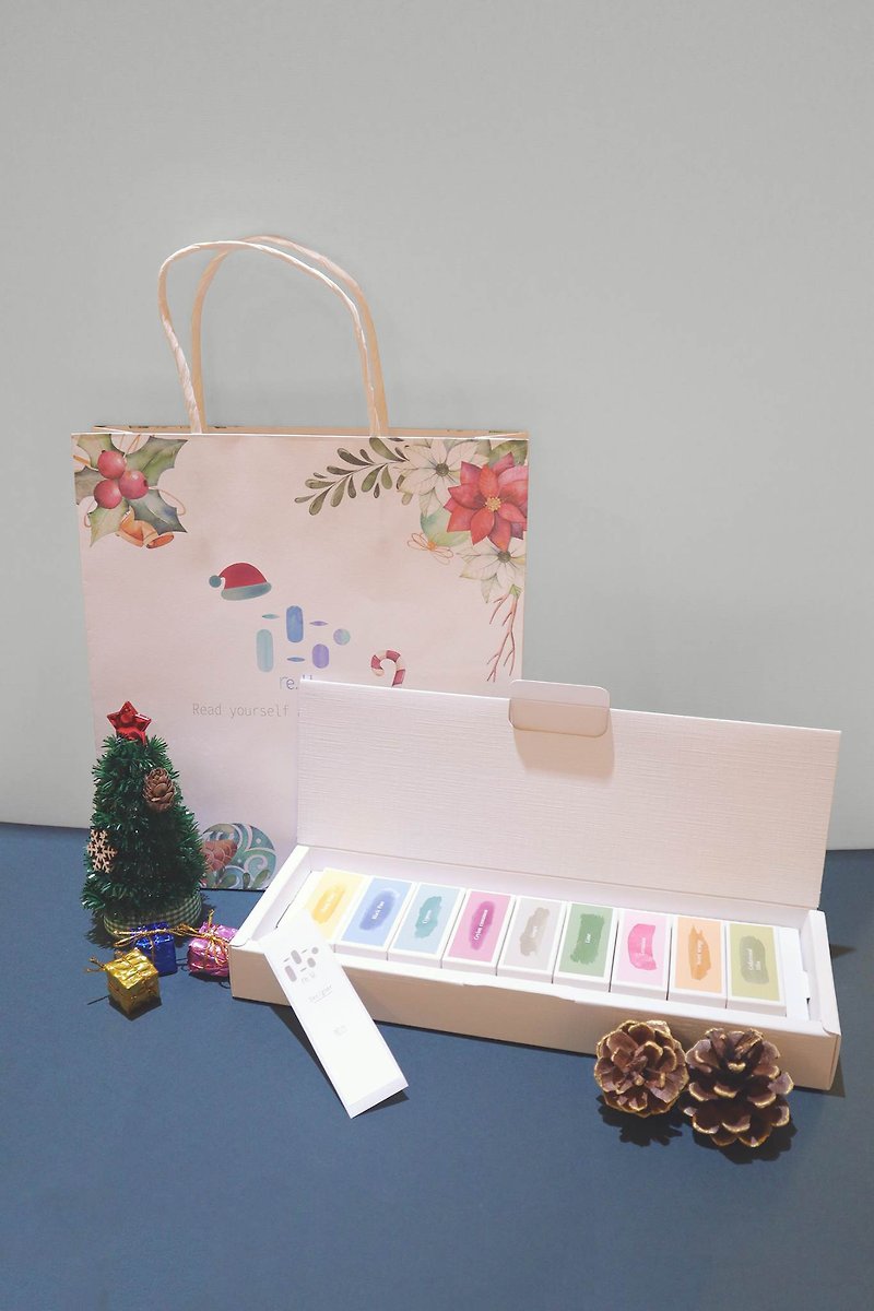 [Christmas Limited Gift Box] Scent Building Blocks Melted Water Handmade Soap Fragrance Gift Box (9 pieces for Christmas) - เทียนหอม/น้ำหอม/สบู่แฮนด์เมด - น้ำมันหอม หลากหลายสี