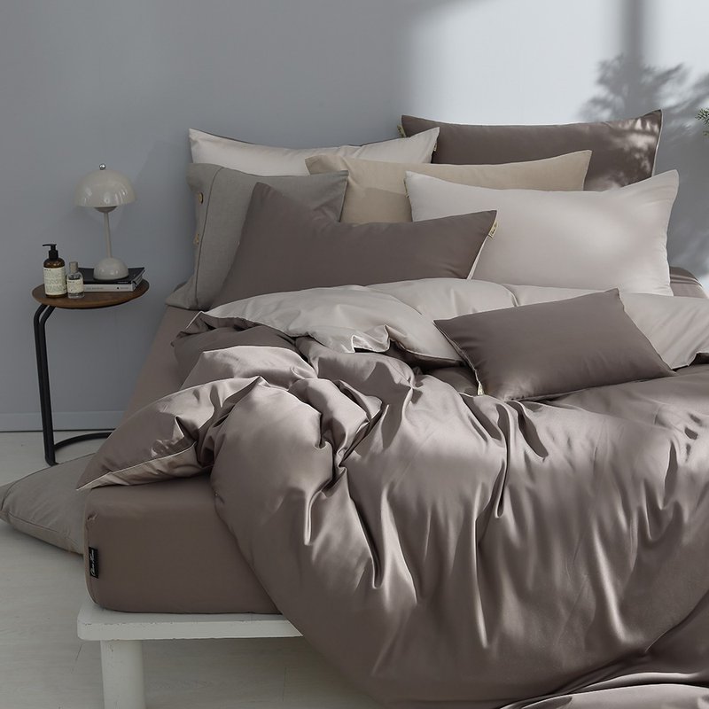 COZY Series Mocha Brown - Bedding - Eco-Friendly Materials 