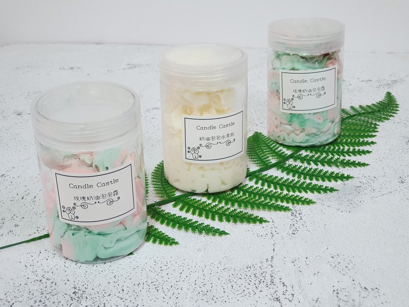 [Cream soap] Korean certificate course Cream soap master class (deposit) - Candles, Fragrances & Soaps - Other Materials White