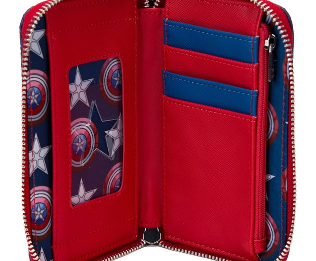 ☆Loungefly☆MARVEL キャプテン・アメリカ お財布 Amazon.com: Loungefly Marvel Shine Captain America Coplay