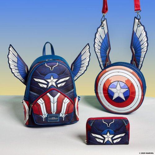 ラウンジフライ  インフィニティ サーガ  キャプテン　アメリカ Amazon.co.jp: Loungefly Marvel マーベル ラウンジフライ Mini