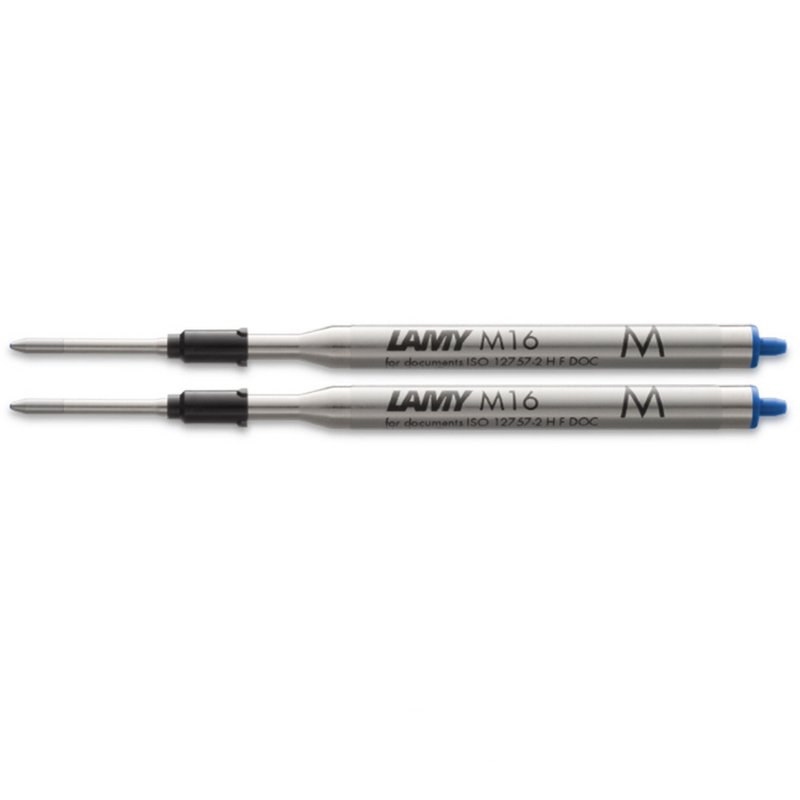 LAMY 原子筆筆蕊二入組 / 原子筆用 - M16 - 藍色 - 原子筆/中性筆 - 其他材質 藍色