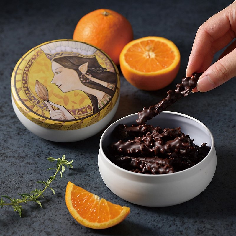 CoCa MaMa Orange Peel Chocolate (90g) - Chocolate - Fresh Ingredients 