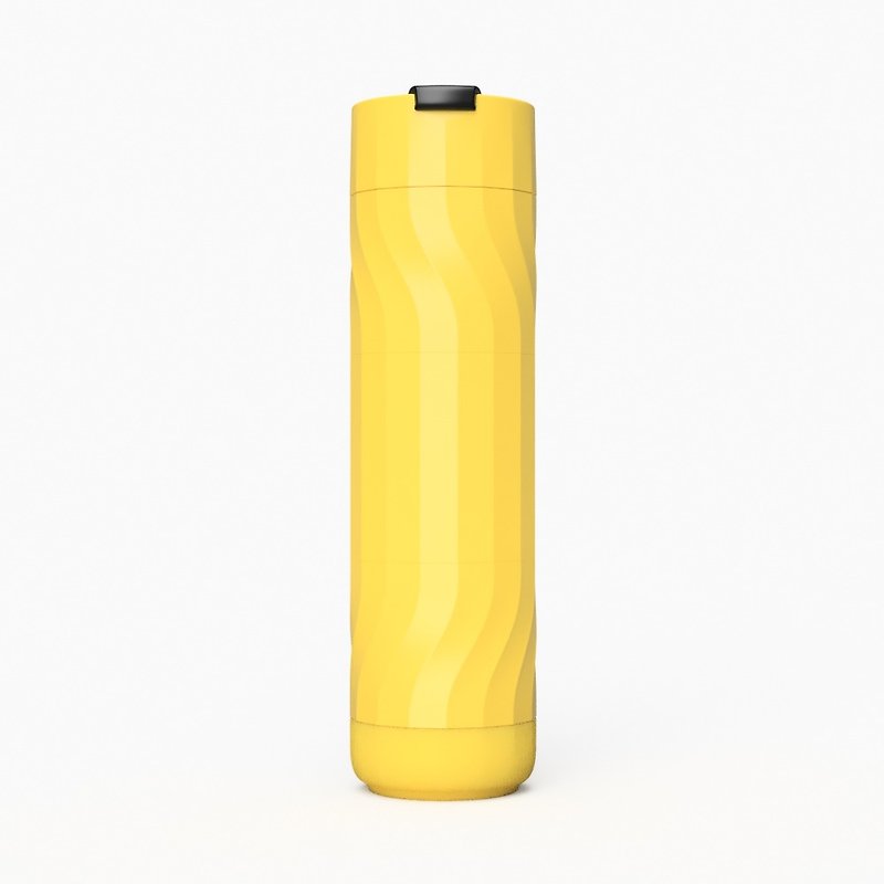 ワトル|パーソナライズされた水のボトル-468ml（黄色のスポーツ×1） - 水筒・タンブラー・ピッチャー - プラスチック イエロー
