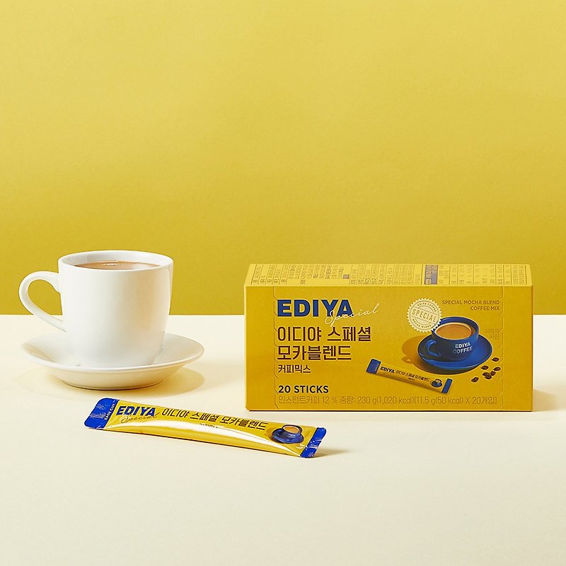 EDIYA COFFEE Special Mocha Coffee | 11.5g * 20 pcs - Shop EDIYA COFFEE ...