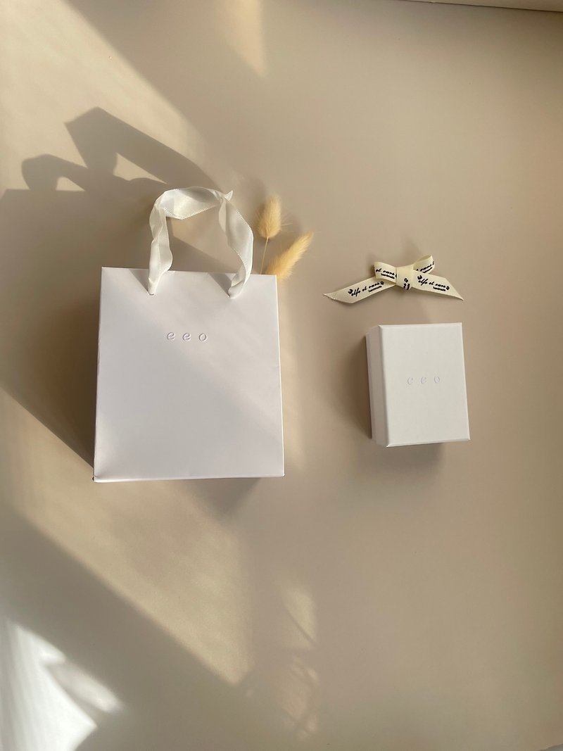 禮品盒加購 - 心意卡/卡片 - 紙 白色
