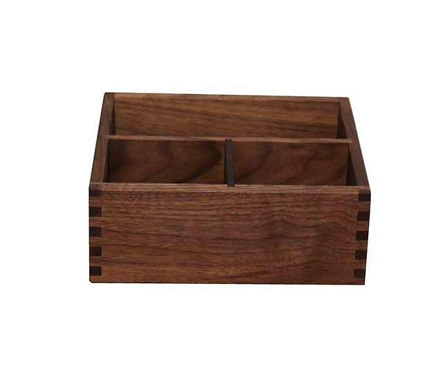 6cm Square Solid Oak Box with Lift-off Lid