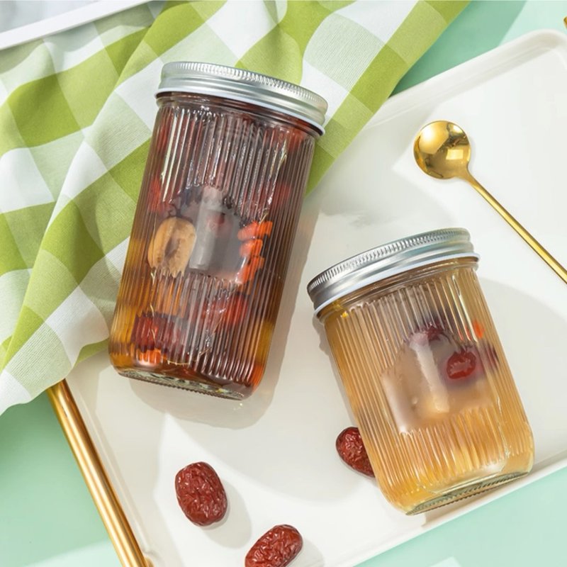 WildJar Mason Jar 多款容量寬口梅森玻璃罐/環保杯/馬克杯 - 其他 - 玻璃 透明