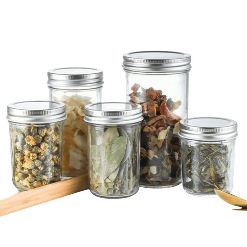 WildJar Mason Jar 多款容量寬口梅森玻璃罐/環保杯/馬克杯 - 其他 - 玻璃 透明