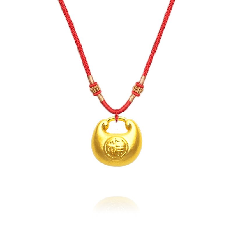 【子供用塗装ゴールド】Xiaopangfu子供用編み込みネックレスギフトボックスの重さは約0.13元（Miyueゴールド） - 出産祝い用贈物 - 24Kゴールド ゴールド