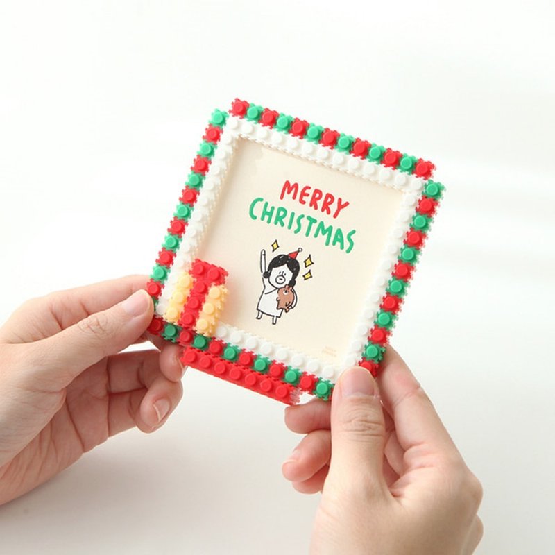 Gracebell 系列 3D積木拼圖 耶誕篇 - 其他 - 塑膠 白色