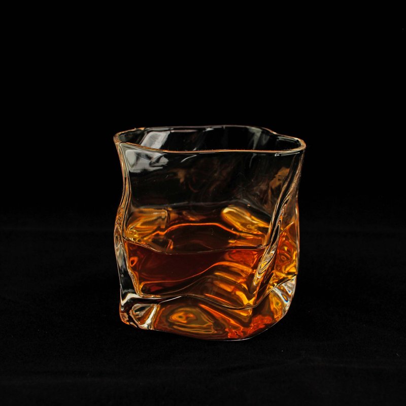 Storm Whiskey Glass - Bar Glasses & Drinkware - Glass Transparent