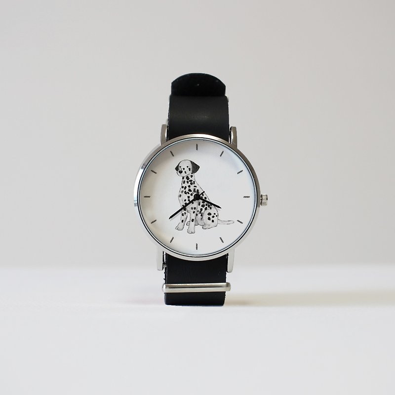 ダルメシアン１の腕時計 - 腕時計 - その他の素材 ホワイト
