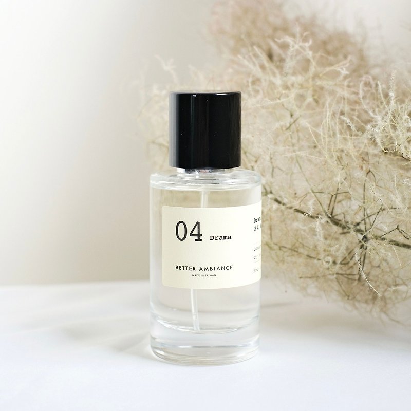 NO.04 Drama Fragrance Spray 50ML - Fragrances - Glass Transparent