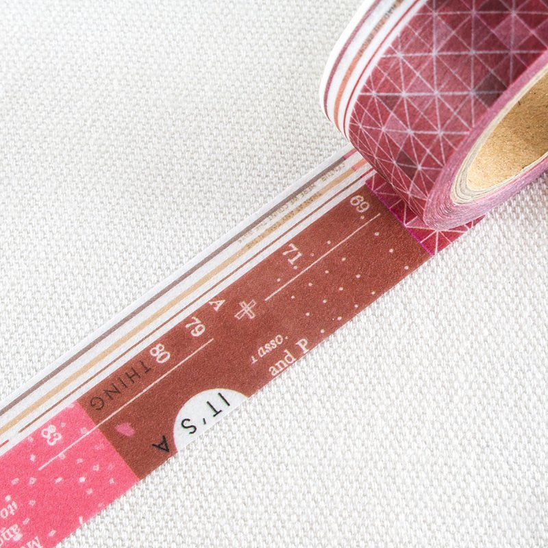 夏米花園 Chamilgarden 和紙膠帶 - 禮物 gift ( MTW-CH297 ) - 膠紙/膠帶/紙膠帶 - 紙 多色