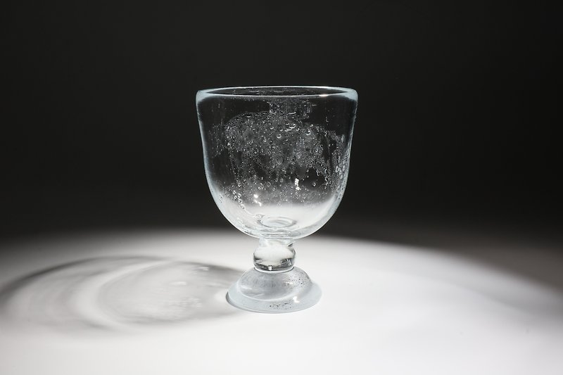 バブルゴブレット-新竹手作りグラス - グラス・コップ - ガラス 透明