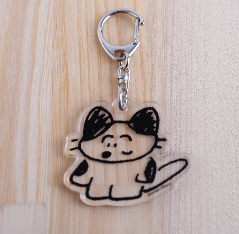 A　NEKO　アクリルキーホルダー - 鑰匙圈/鑰匙包 - 塑膠 