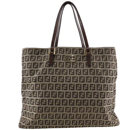 FENDIフェンディ ズッキーノトートバッグ キャンバスハンドバッグ ブラウン茶 楽天市場】FENDI フェンディ ズッキーノ ズッカ柄 トートバッグ